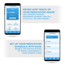 Load image into Gallery viewer, Smart WiFi Automatic Pill Dispenser with Clear Lid | Up to 9 Doses Per Day | AA Battery Power