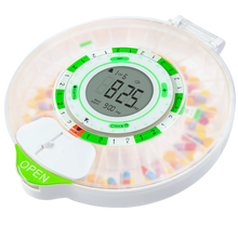 Load image into Gallery viewer, Automatic Pill Dispenser with Frosted Lid and Large Display