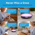 LiveFine Multifunctional Ambient Light, Medication Alarm Sync, App-Control