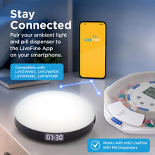 Load image into Gallery viewer, LiveFine Multifunctional Ambient Light, Medication Alarm Sync, App-Control
