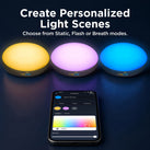 LiveFine Multifunctional Ambient Light, Medication Alarm Sync, App-Control