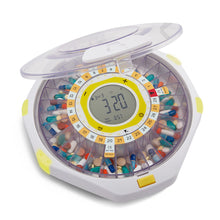 Load image into Gallery viewer, Smart Bluetooth Automatic Pill Dispenser with Clear Lid | Up to 9 doses per day | AA Battery Power
