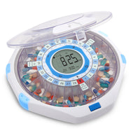Smart WiFi Automatic Pill Dispenser with Clear Lid | Up to 9 Doses Per Day | AA Battery Power