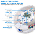 Automatic Pill Dispenser with Clear Lid | Up to 6 Doses Per Day | AA Battery Power