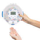 Automatic Pill Dispenser with Frosted Lid | Up to 6 Doses Per Day | AA Battery Power