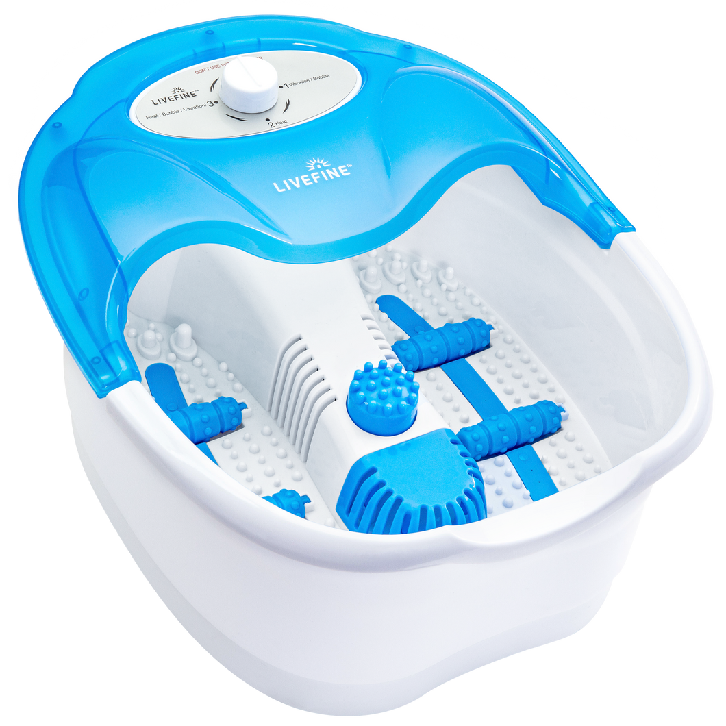 Small Portable Foot Spa with Acupressure Nodules
