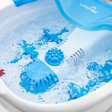 Load image into Gallery viewer, Small Portable Foot Spa with Acupressure Nodules
