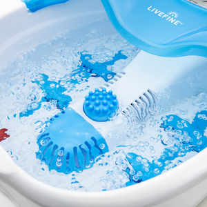 Small Portable Foot Spa with Acupressure Nodules